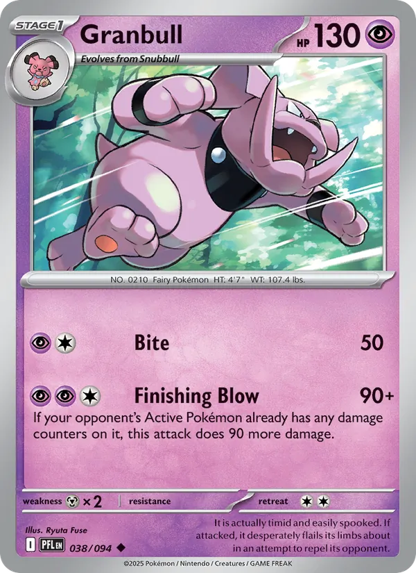 038-RH Granbull – Phantasmal Flames