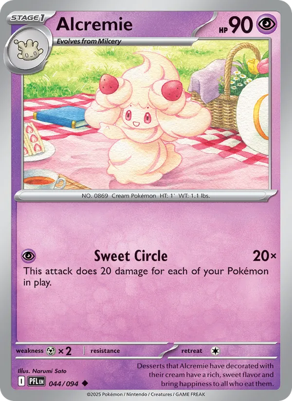 044-RH Alcremie – Phantasmal Flames