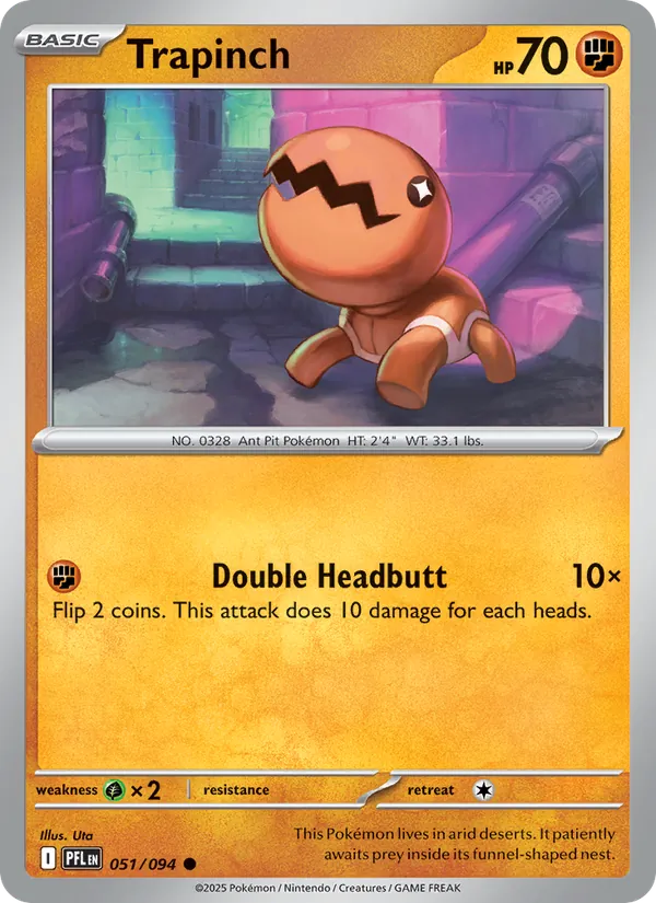 051-RH Trapinch – Phantasmal Flames