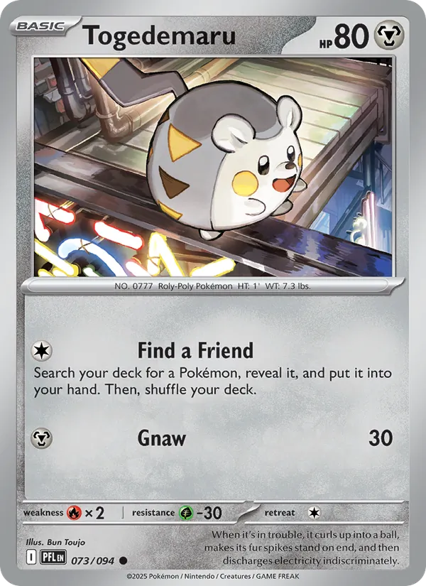 073-RH Togedemaru – Phantasmal Flames