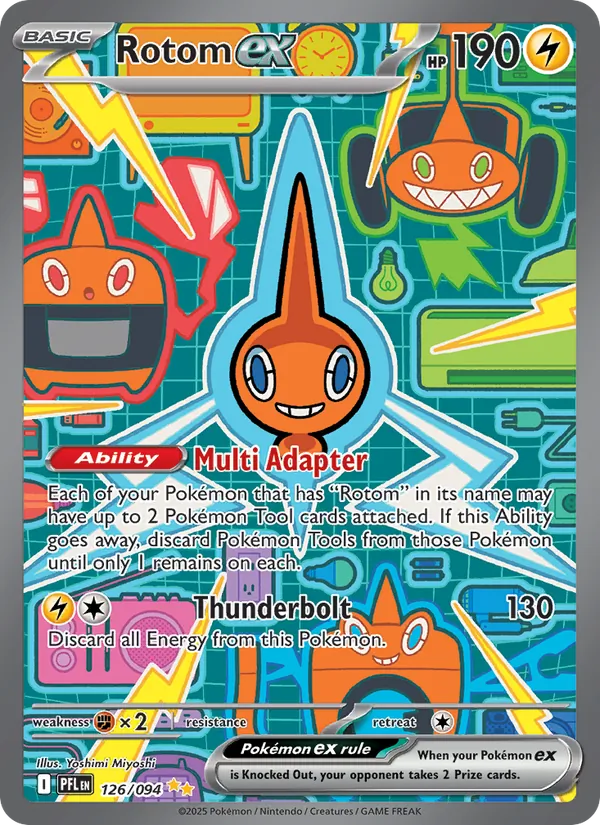 126 Rotom ex – Phantasmal Flames