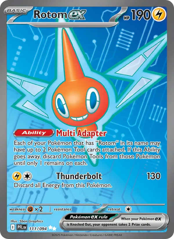 111 Rotom ex – Phantasmal Flames