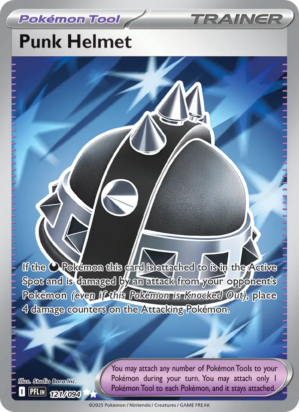 121 Punk Helmet – Phantasmal Flames