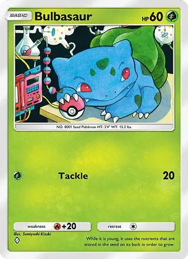 001 Bulbasaur – Crimson Blaze