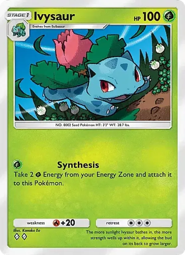 002 Ivysaur – Crimson Blaze