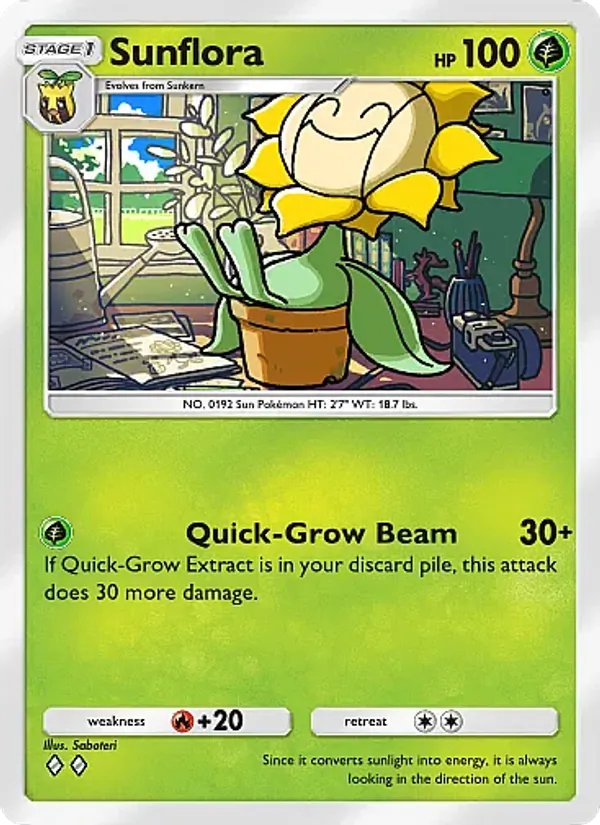 008 Sunflora – Crimson Blaze