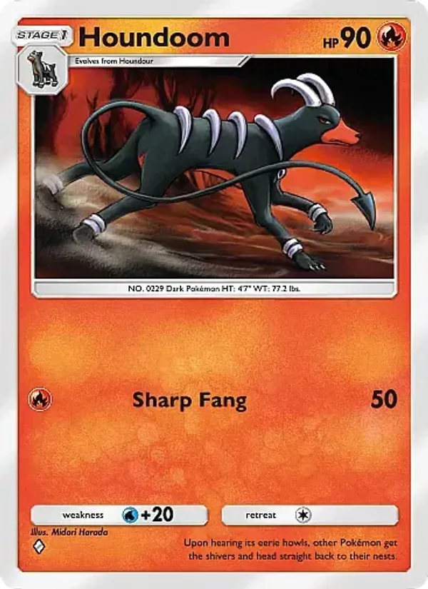 016 Houndoom – Crimson Blaze