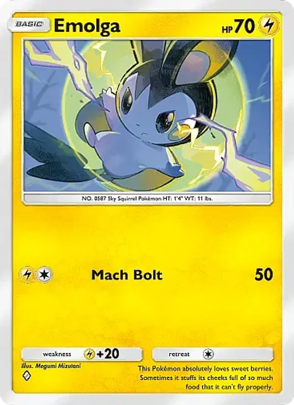 027 Emolga – Crimson Blaze