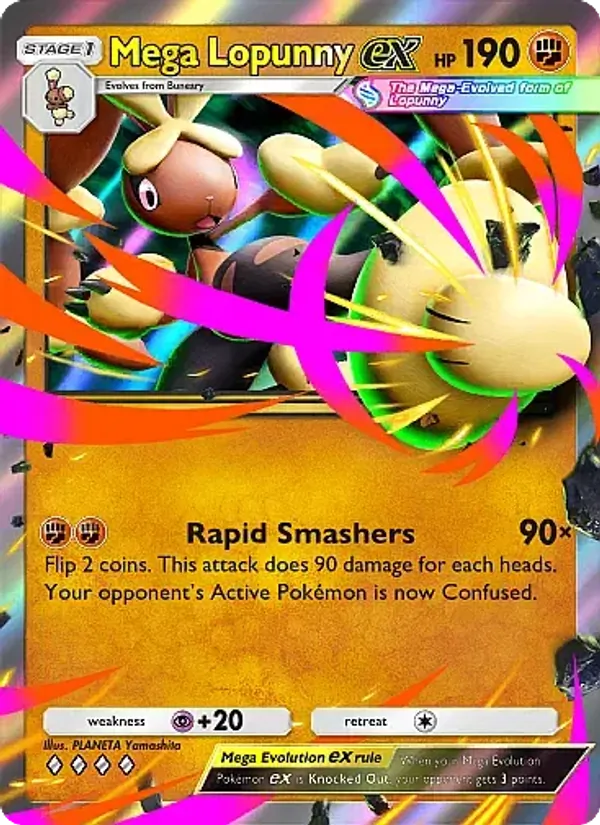 042 Mega Lopunny ex – Crimson Blaze
