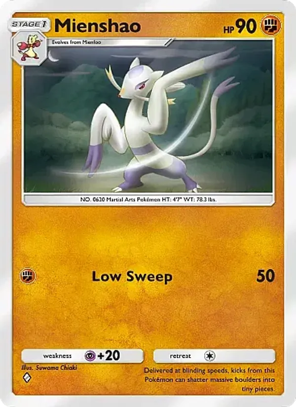044 Mienshao – Crimson Blaze