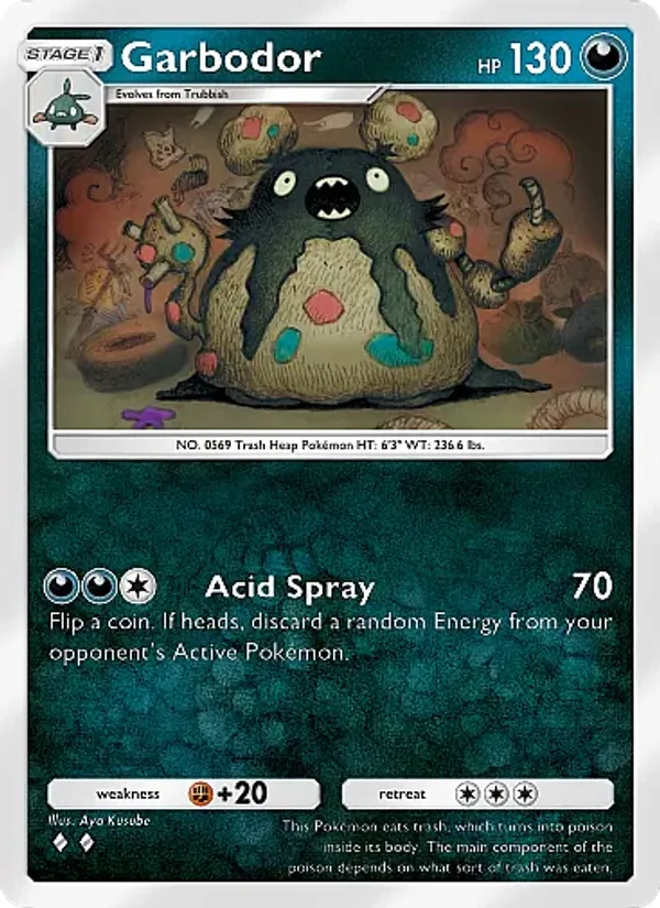 050 Garbodor – Crimson Blaze