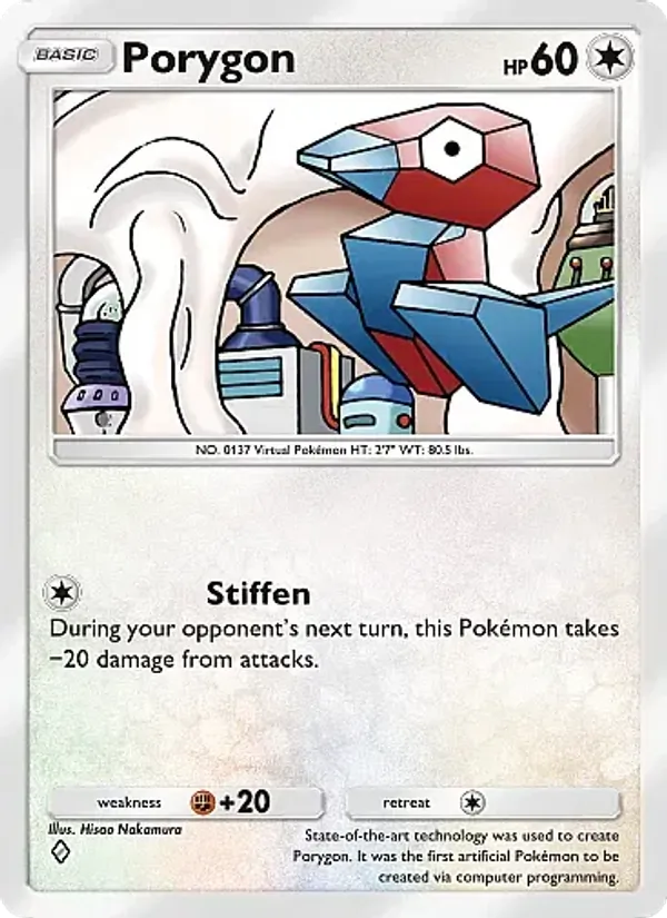 056 Porygon – Crimson Blaze
