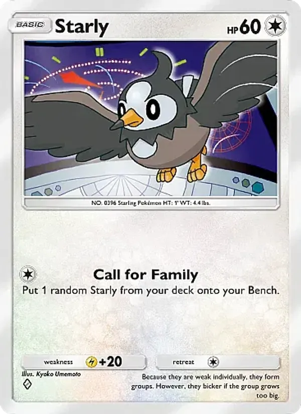 059 Starly – Crimson Blaze