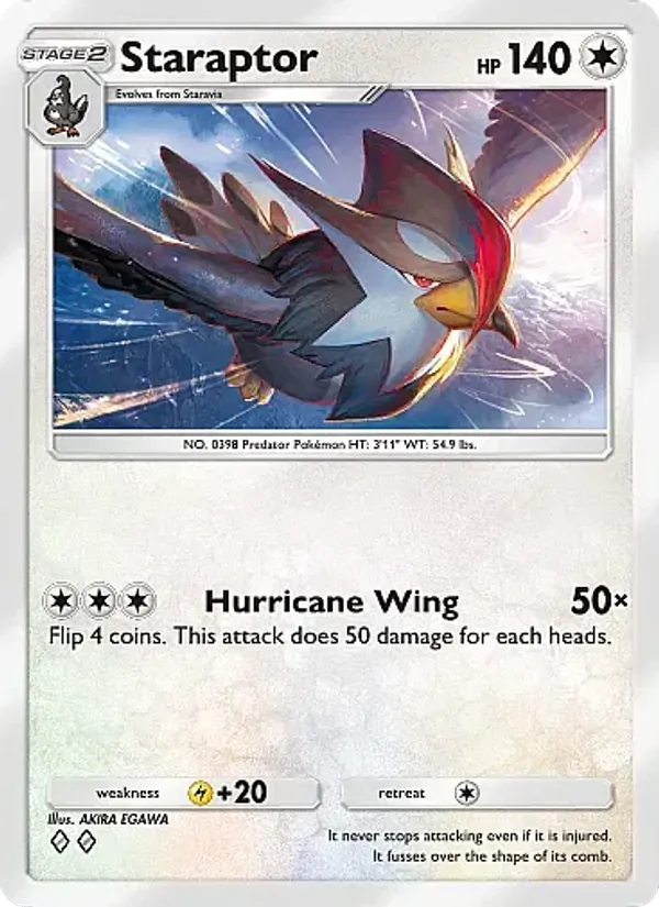 061 Staraptor – Crimson Blaze