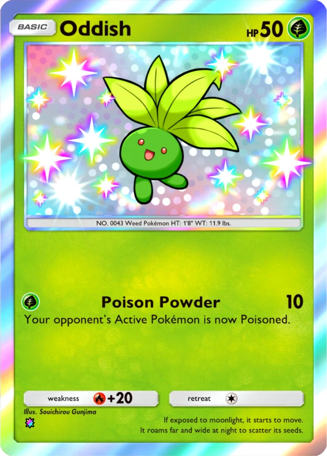 088 Oddish – Crimson Blaze