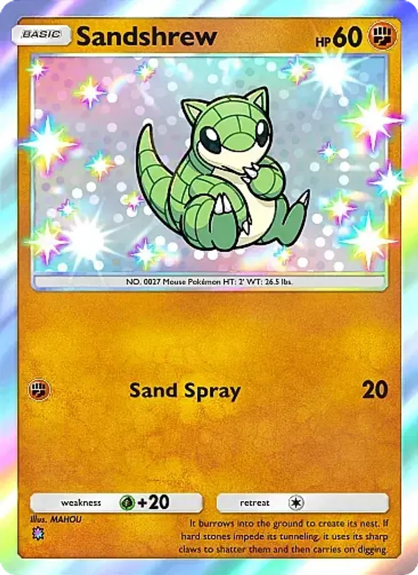 094 Sandshrew – Crimson Blaze