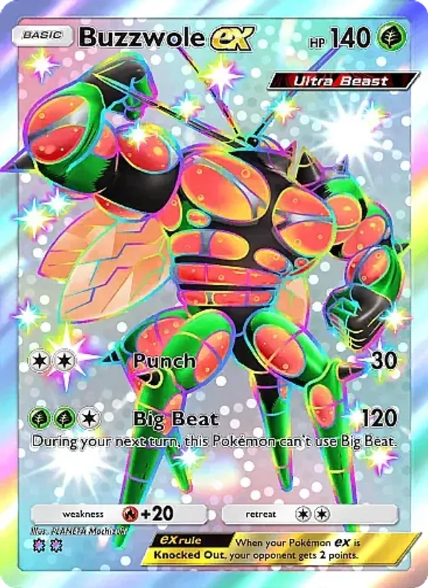 098 Buzzwole ex – Crimson Blaze
