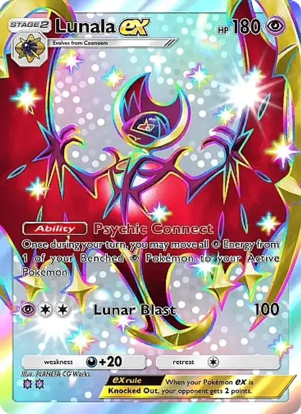 099 Lunala ex – Crimson Blaze
