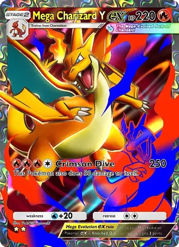 077 Mega Charizard Y ex – Crimson Blaze