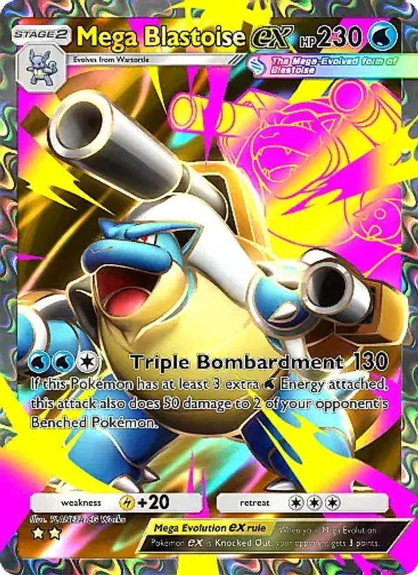 078 Mega Blastoise ex – Crimson Blaze