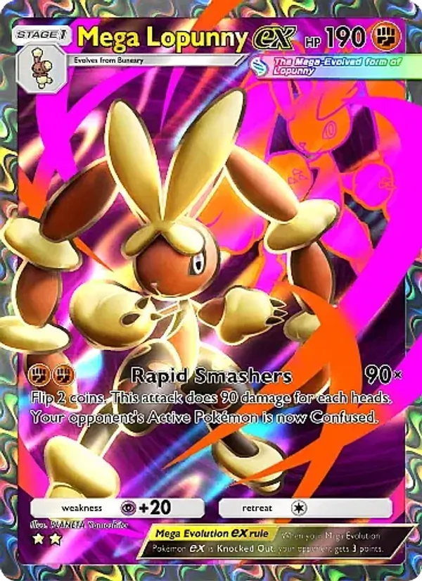 079 Mega Lopunny ex – Crimson Blaze