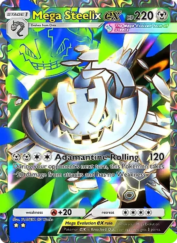080 Mega Steelix ex – Crimson Blaze
