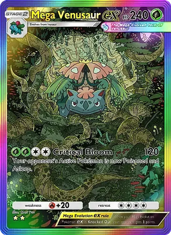 083 Mega Venusaur ex – Crimson Blaze