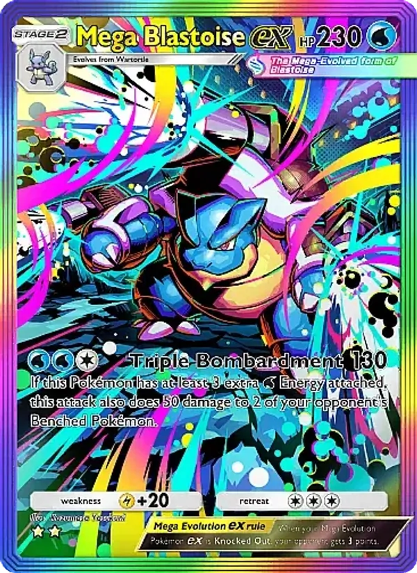 084 Mega Blastoise ex – Crimson Blaze