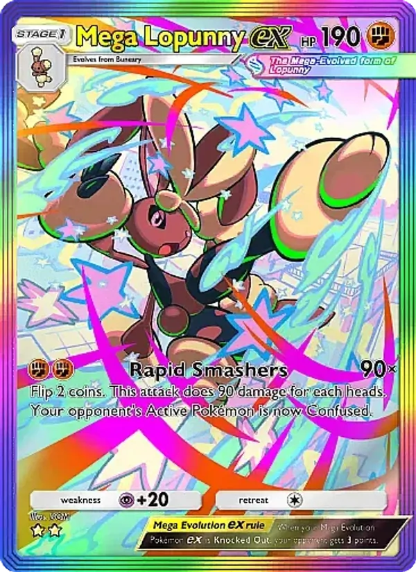 085 Mega Lopunny ex – Crimson Blaze