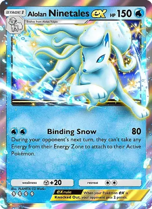 029 Alolan Ninetales ex – Fantastical Parade