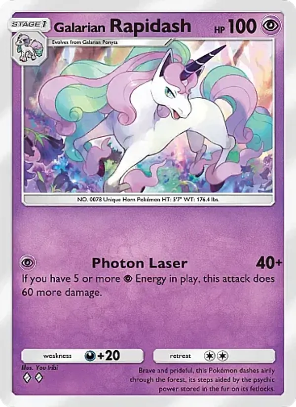 059 Galarian Rapidash – Fantastical Parade