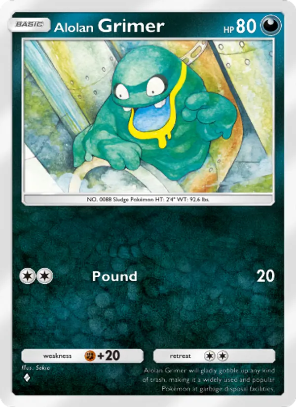 096 Alolan Grimer – Fantastical Parade
