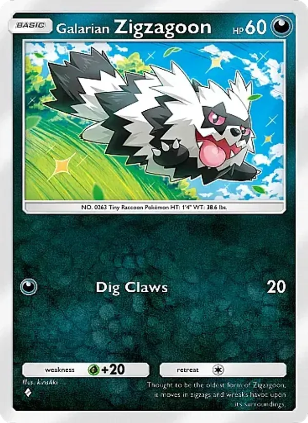 098 Galarian Zigzagoon – Fantastical Parade