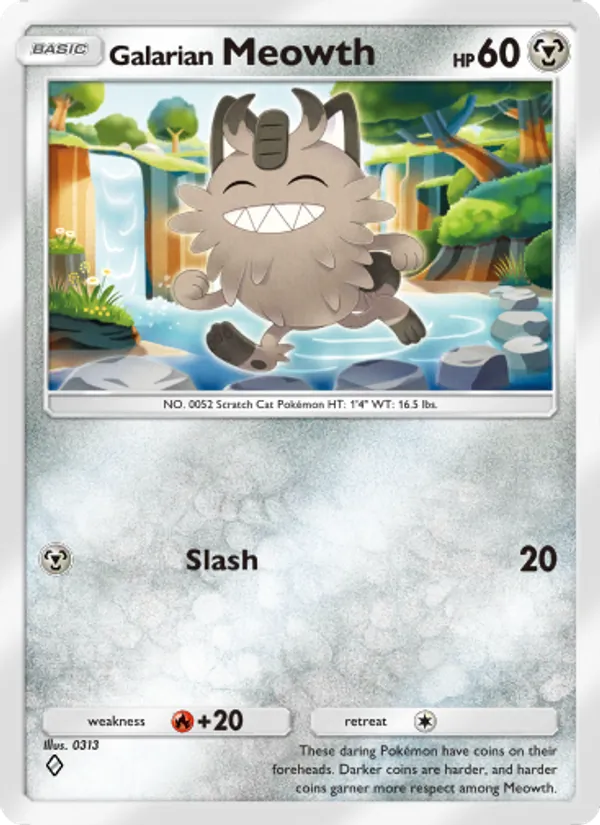 110 Galarian Meowth – Fantastical Parade