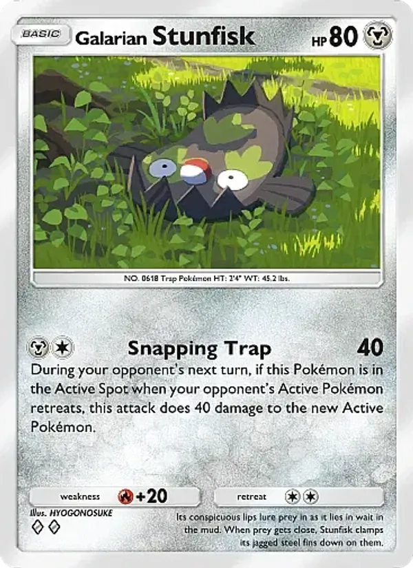117 Galarian Stunfisk – Fantastical Parade