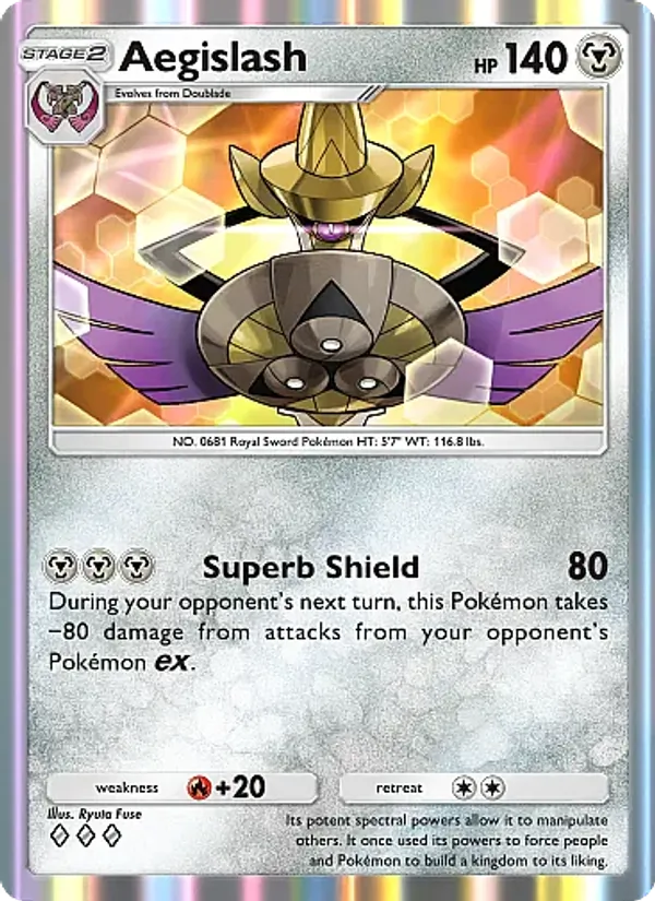 120 Aegislash – Fantastical Parade