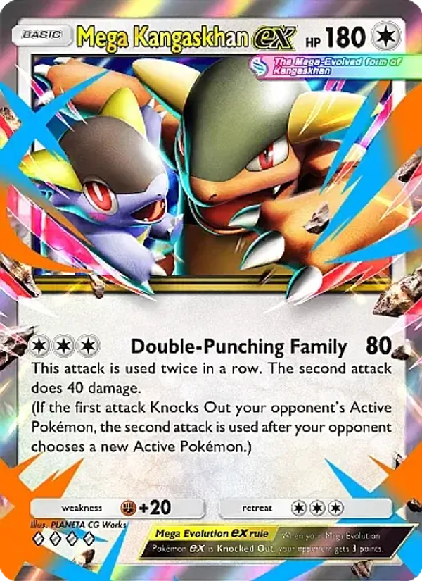 127 Mega Kangaskhan ex – Fantastical Parade