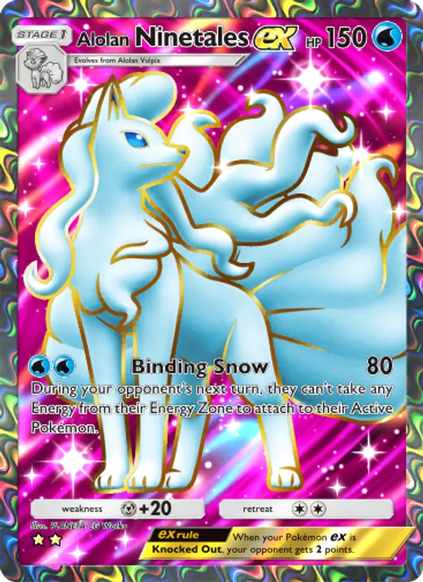 182 Alolan Ninetales ex – Fantastical Parade