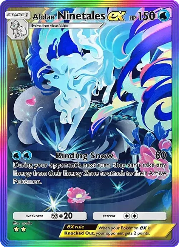 196 Alolan Ninetales ex – Fantastical Parade