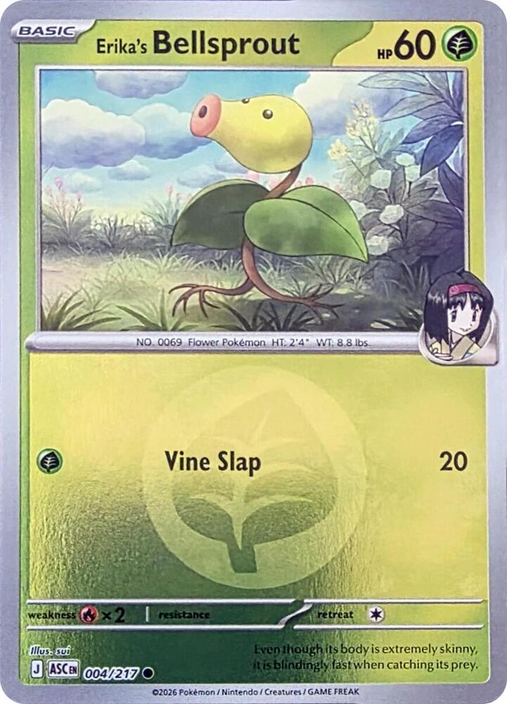 004-ER Erika's Bellsprout – Ascended Heroes