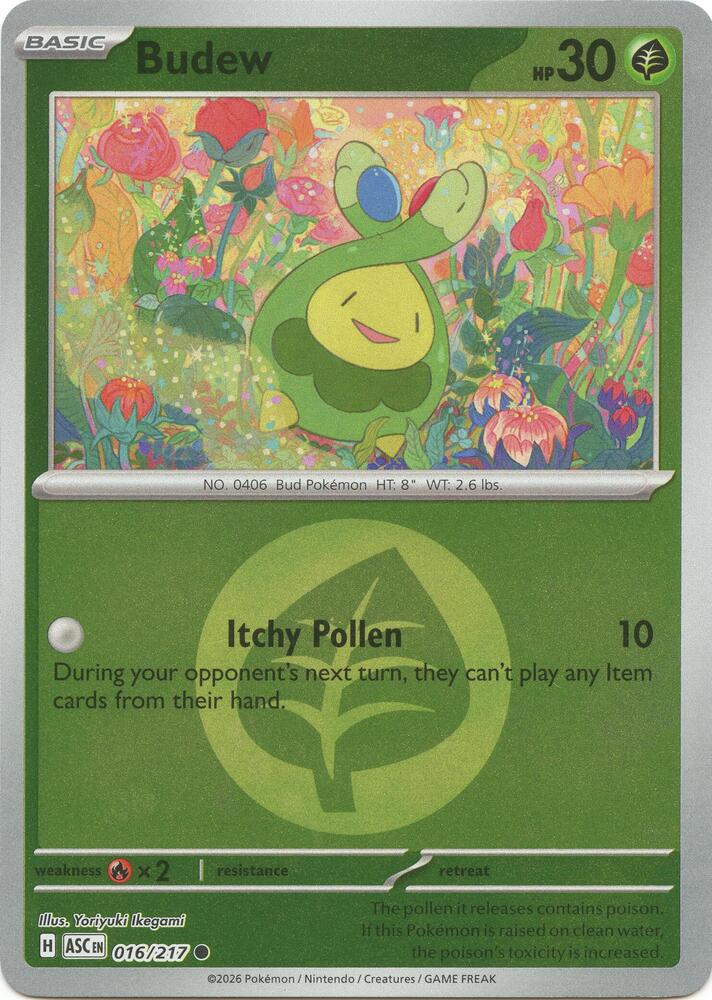 016-ER Budew – Ascended Heroes