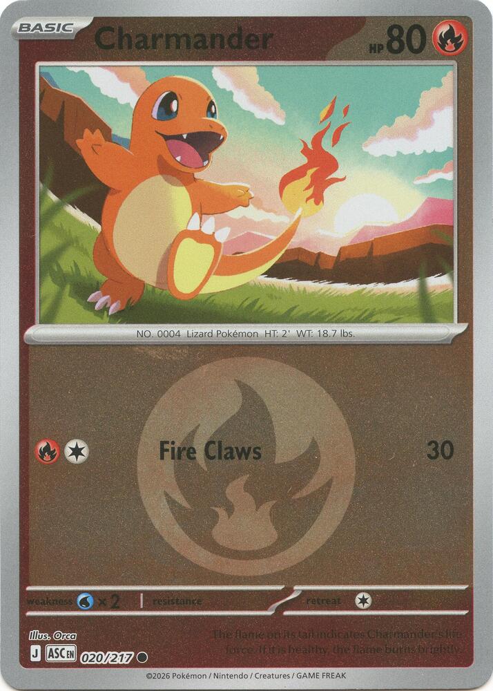 020-ER Charmander – Ascended Heroes