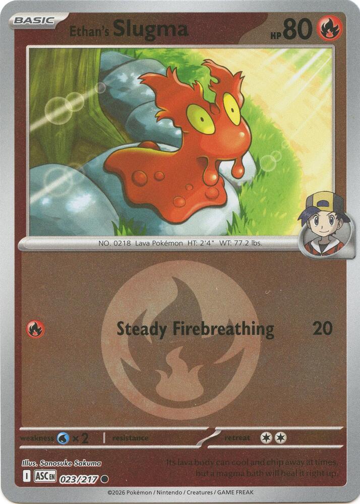 023-ER Ethan's Slugma – Ascended Heroes
