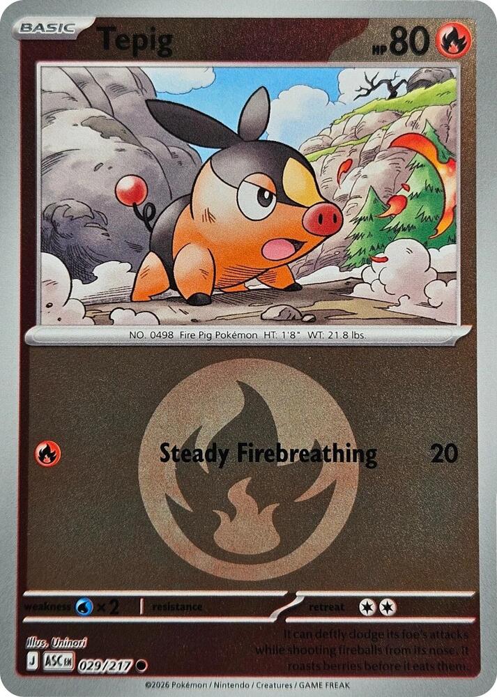 029-ER Tepig – Ascended Heroes