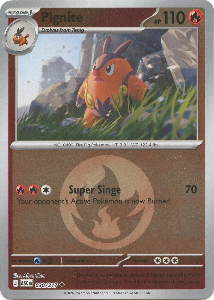 030-ER Pignite – Ascended Heroes