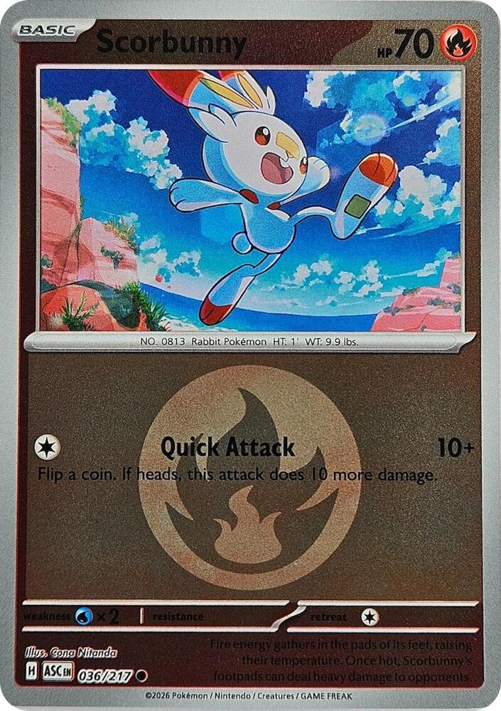 036-ER Scorbunny – Ascended Heroes