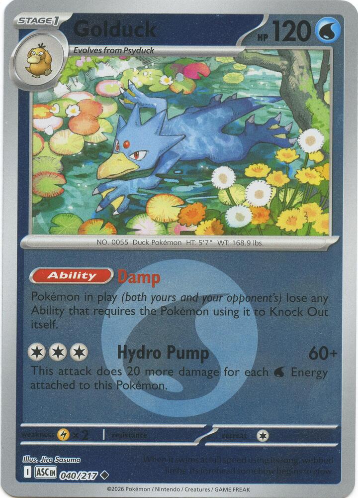 040-ER Golduck – Ascended Heroes