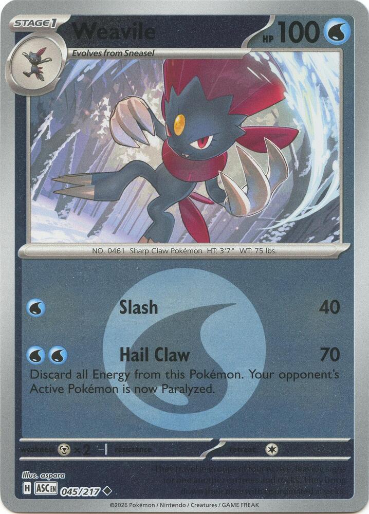 045-ER Weavile – Ascended Heroes