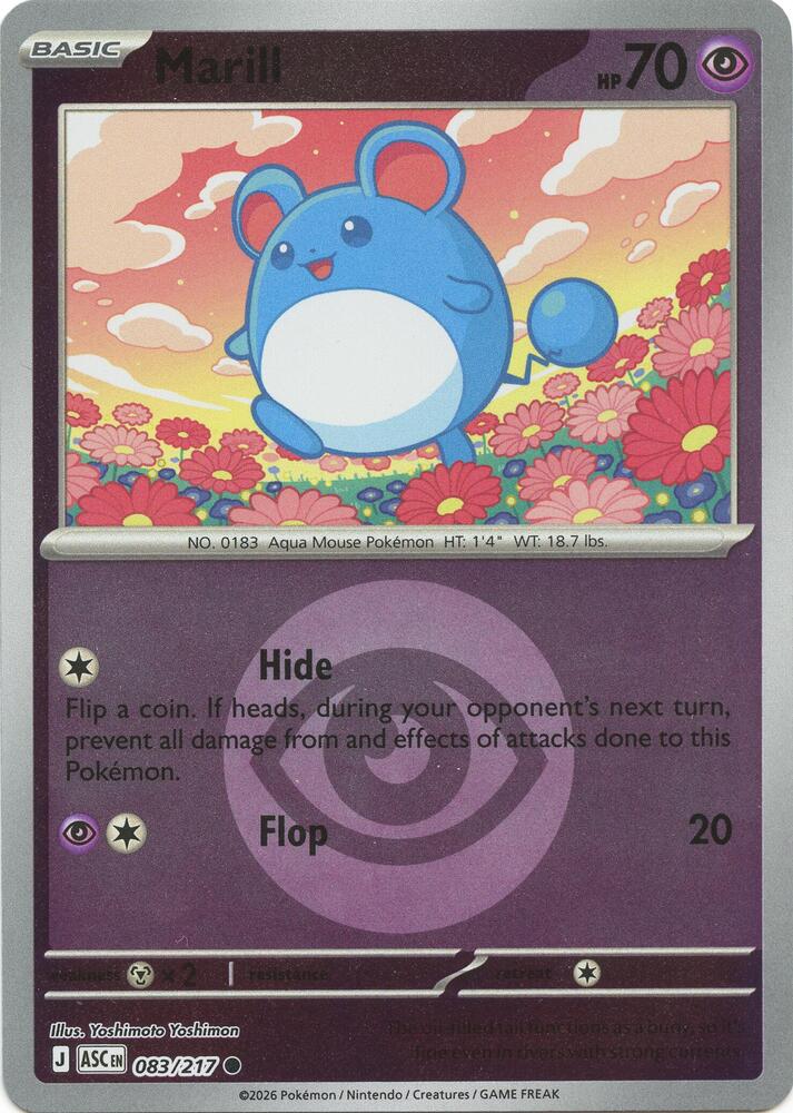083-ER Marill – Ascended Heroes