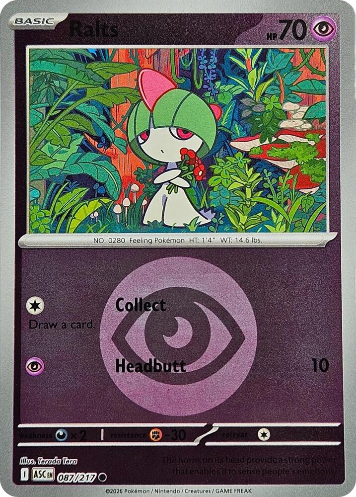 087-ER Ralts – Ascended Heroes